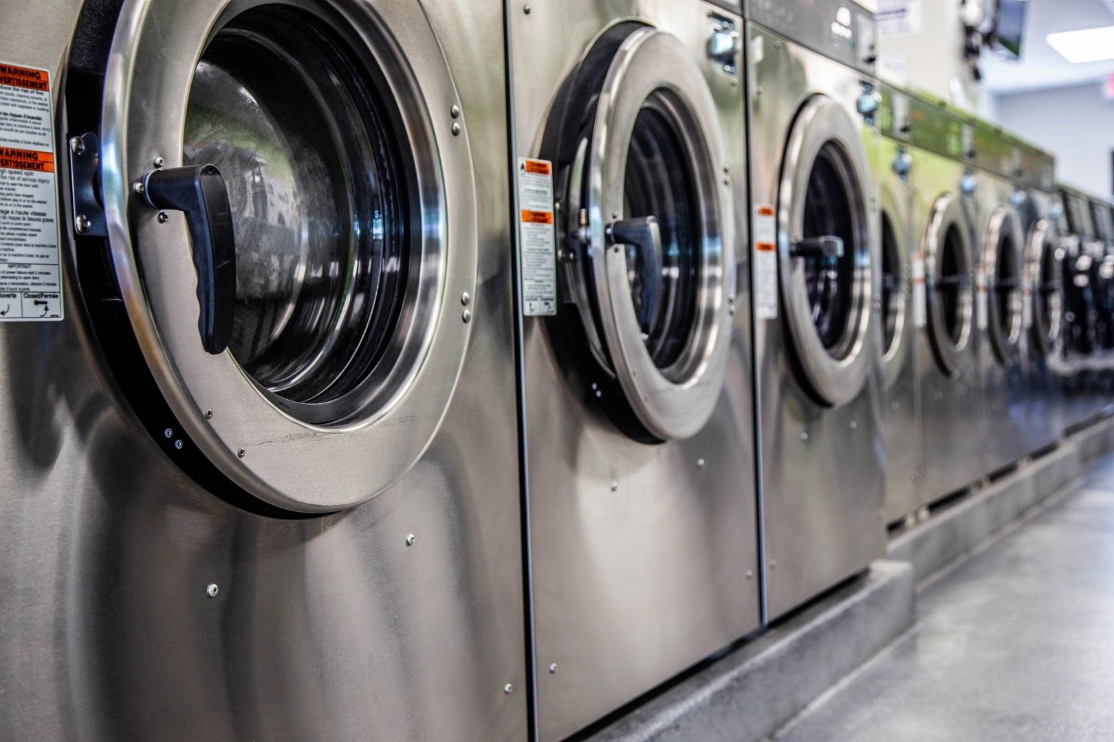 Sioux Falls laundromat washing machines at Uptown Laundry